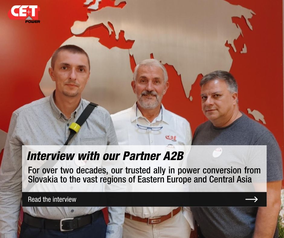 partnerstvo spoločnosti A2B so spoločnosťou CE+T Power